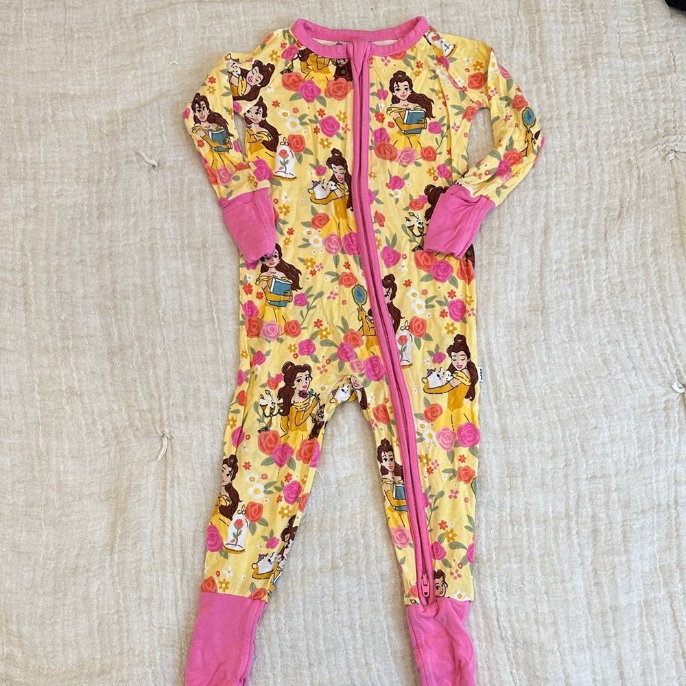 Little Sleepies Disney Princess Belle Pjs